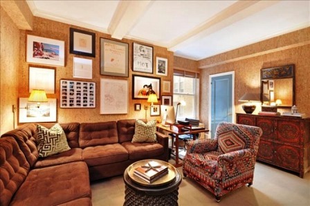 Натуральные обои в интерьере фото обои из пробки Натуральные обои в интерьере фото обоев из пробки